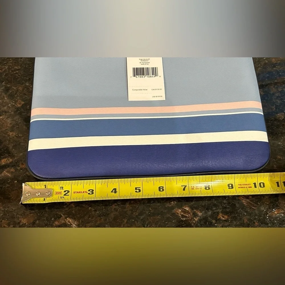 Kate spade Up,up and away large zip pouch